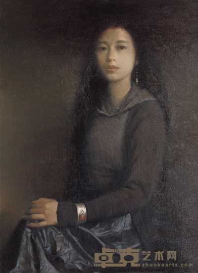 唐雯 2005年作 女人肖像 81×60cm